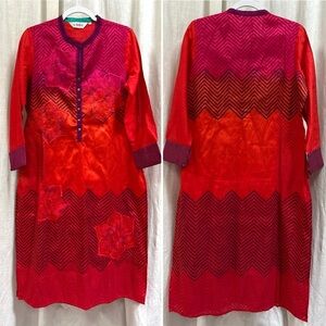 Biba silk and cotton kurta size 38